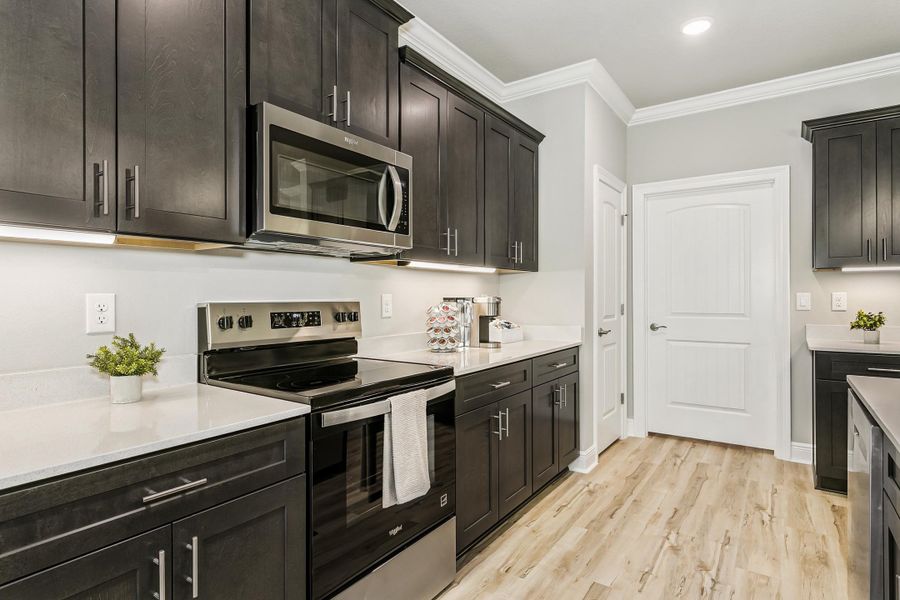 Furnished interior view inside a new home in Walther Reserve, Milton (Image 14).
