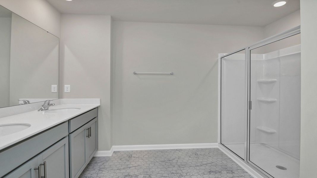 Furnished interior view inside a new home in Livingston Woods, Irmo (Image 12). Furnished interior view inside a new home in Livingston Woods, Irmo (Image 12).