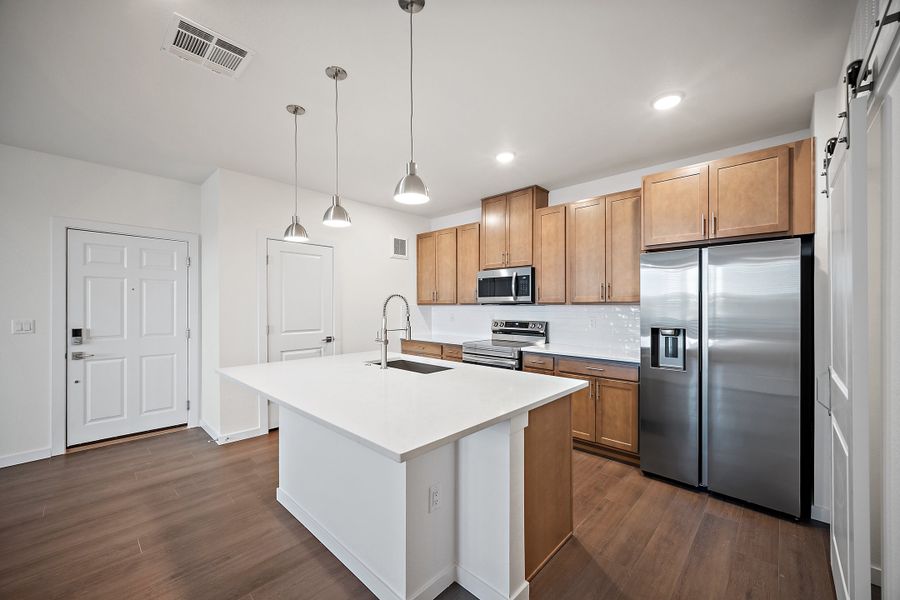 Furnished interior view inside a new home in The Residences at Victory Ridge, Colorado Springs (Image 6).