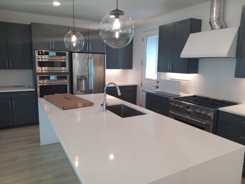 Stunning island kitchen