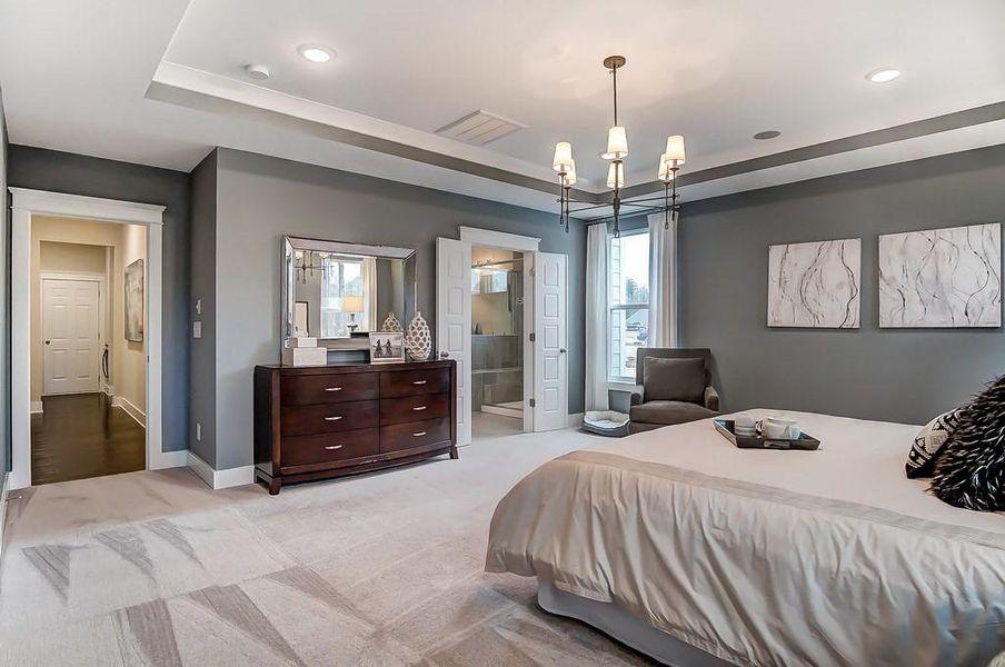 Furnished interior view inside a new home in , Pendergrass (Image 13).