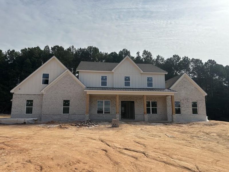 In-progress construction of a new home in , Lawrenceville, GA (Image 9).