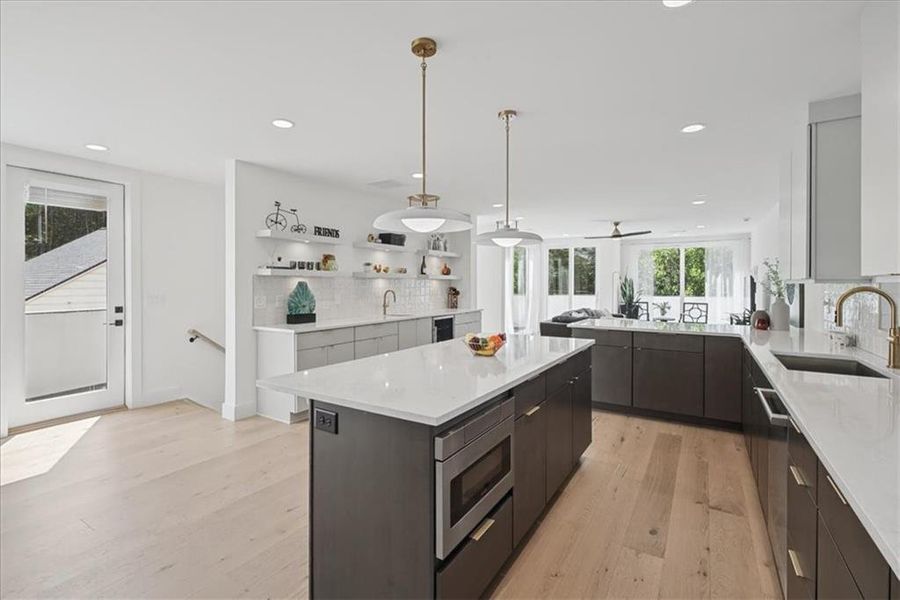 Furnished interior view inside a new home in , Atlanta (Image 5).