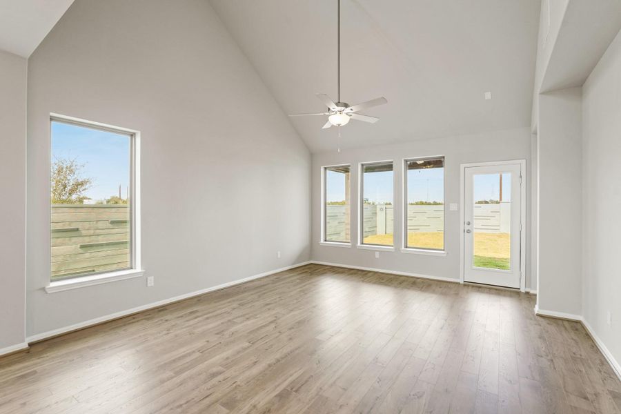 Spacious, unfurnished interior of a new home in Jubilee 40', Hockley (Image 23). Spacious, unfurnished interior of a new home in Jubilee 40', Hockley (Image 23).