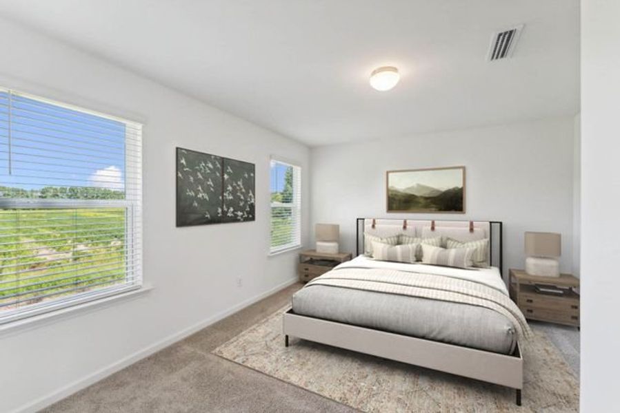 Representative furnished interior of a home built from the Lucas TH by True Homes in Towns at Cliffwood (Condos), Concord (Image 9). Representative furnished interior of a home built from the Lucas TH by True Homes in Towns at Cliffwood (Condos), Concord (Image 9).