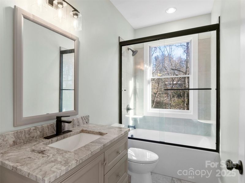 Furnished interior view inside a new home in , Mills River (Image 8).