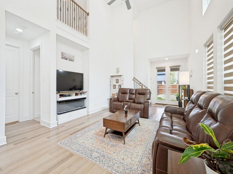 Furnished interior view inside a new home in , Celina (Image 27). Furnished interior view inside a new home in , Celina (Image 27).