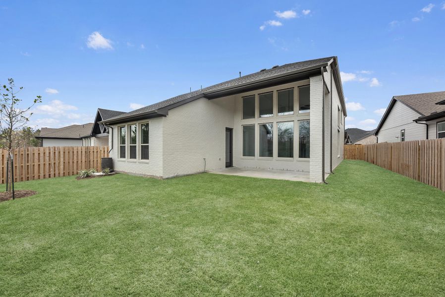 Exterior details and patio area of a home in COLTON®, Montgomery (Image 3).