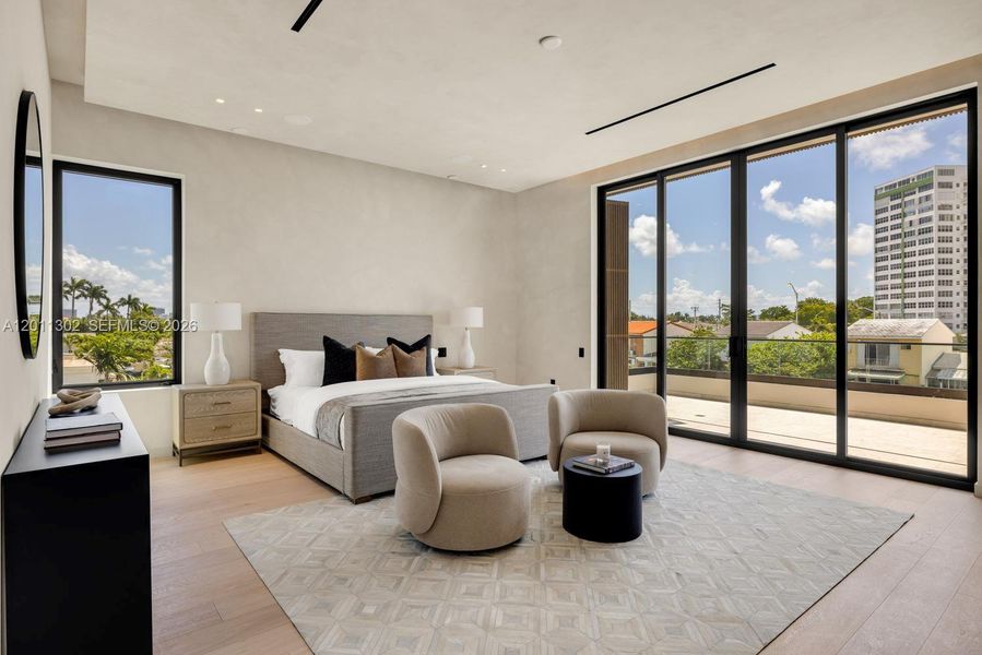 Furnished interior view inside a new home in , North Miami (Image 21).