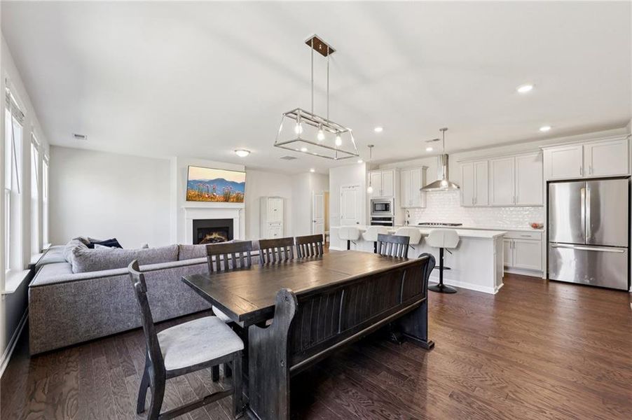 Furnished interior view inside a new home in Encore, Duluth (Image 22).