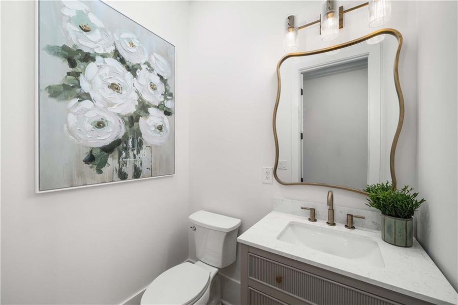 Furnished interior view inside a new home in Echo at Crabapple, Milton (Image 48).