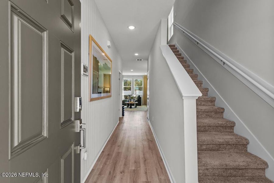 Spacious, unfurnished interior of a new home in The Landings at Pecan Park, Jacksonville (Image 20).