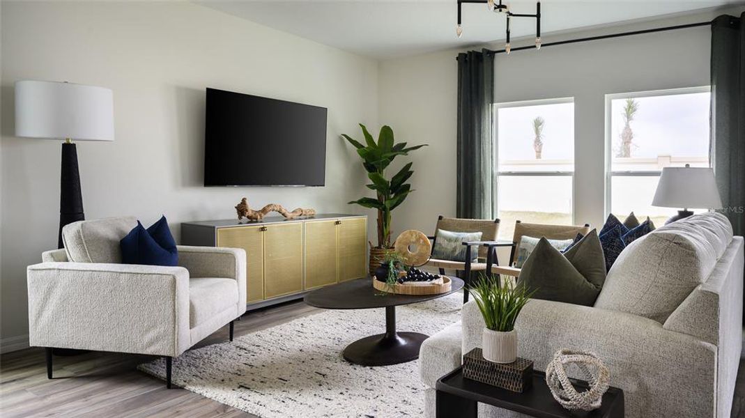 Furnished interior view inside a new home in Pasadena Ridge, Zephyrhills (Image 2).