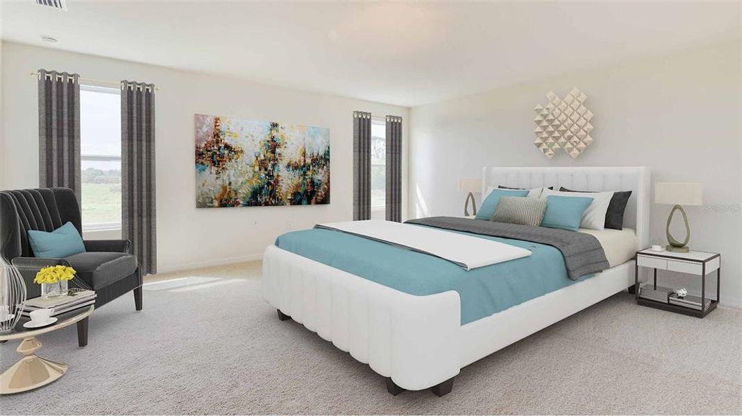 Furnished interior view inside a new home in , Zephyrhills (Image 11).