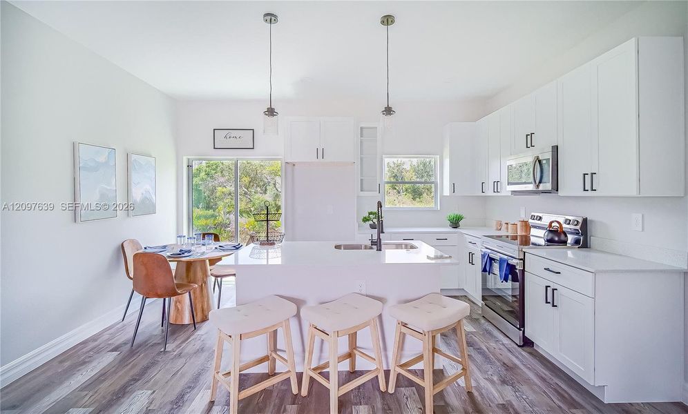 Furnished interior view inside a new home in , Sebring (Image 5).