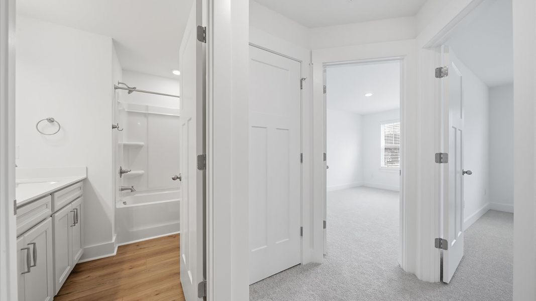 Furnished interior view inside a new home in Clayton Crossing, Arden (Image 17).