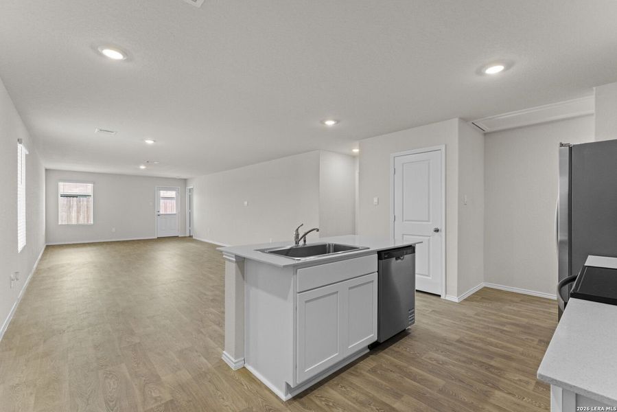 Furnished interior view inside a new home in Swenson Heights, Seguin (Image 8).