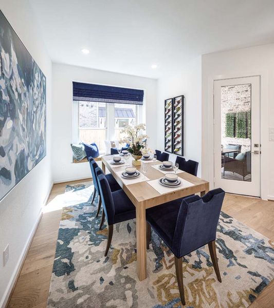 Representative Dining Room - some options shown Representative Dining Room - some options shown