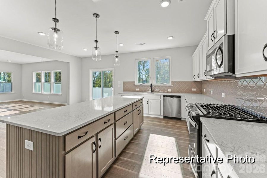 Furnished interior view inside a new home in Huntington Hills, Lincolnton (Image 3).