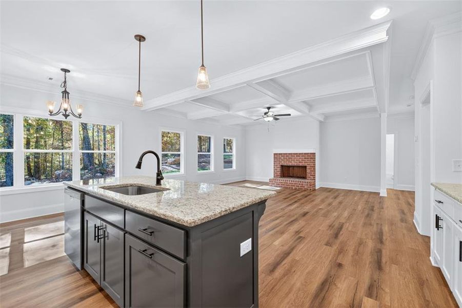 Furnished interior view inside a new home in , Jefferson (Image 6).