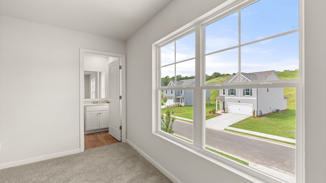 Representative unfurnished interior of a home built from the Green by D.R. Horton in Sheffield Highlands, Dallas (Image 49). Representative unfurnished interior of a home built from the Green by D.R. Horton in Sheffield Highlands, Dallas (Image 49).