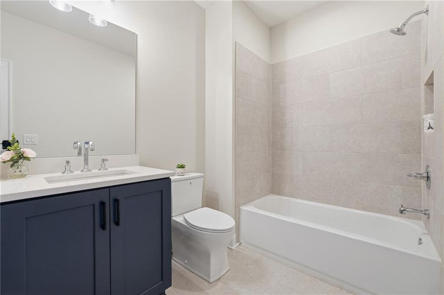 Furnished interior view inside a new home in , Canton (Image 6).