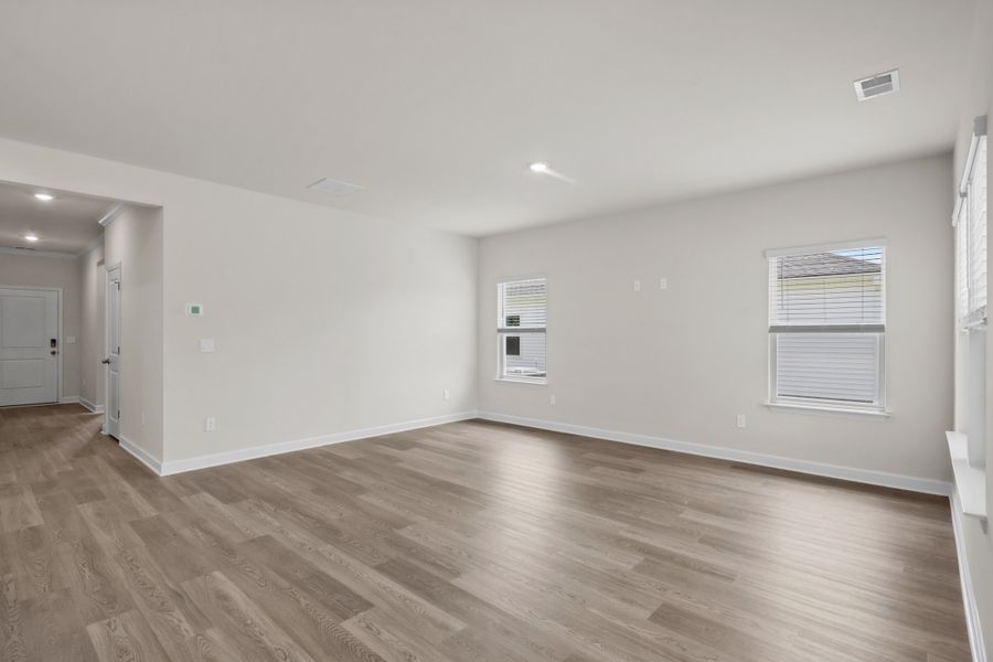 Spacious, unfurnished interior of a new home in Cypress Ridge - The Coastline Series, Longs (Image 16).