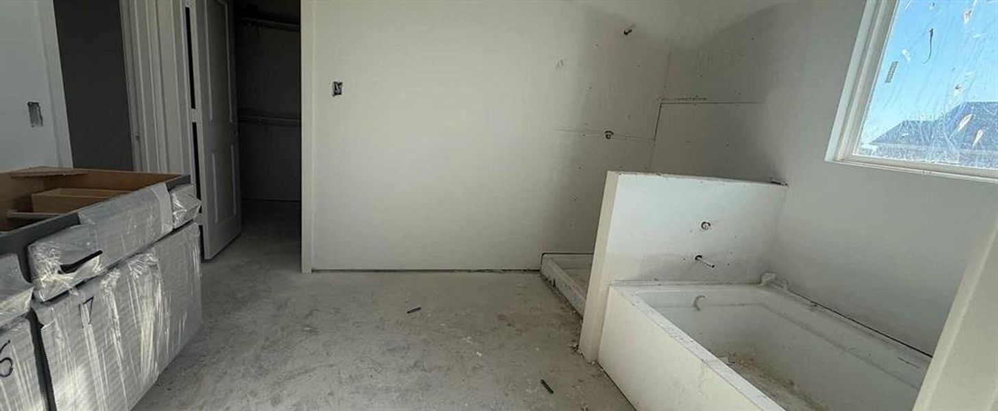 Primary Bathroom Construction Progress