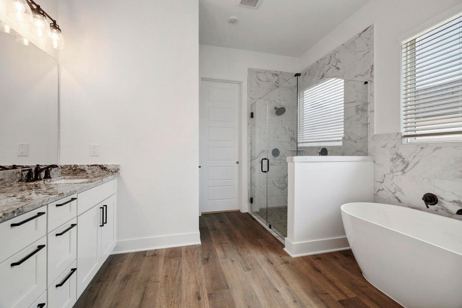 Furnished interior view inside a new home in , Magnolia (Image 5).