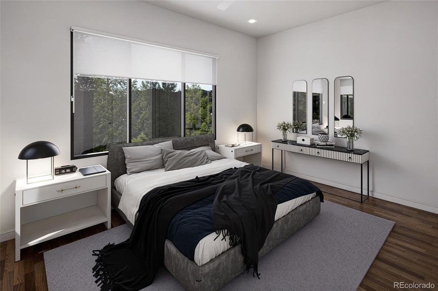 Furnished interior view inside a new home in , Granby (Image 28).