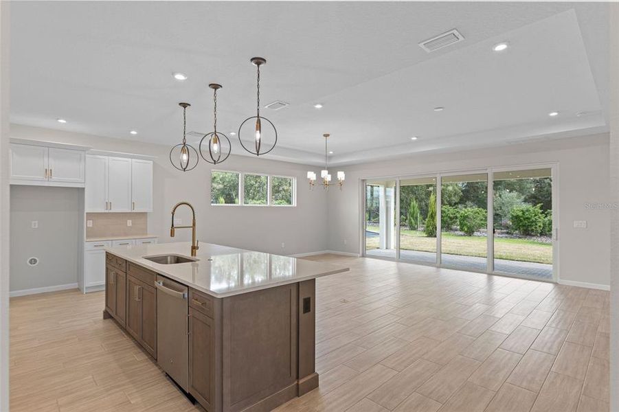 Furnished interior view inside a new home in Cresswind at Hammock Oaks, Lady Lake (Image 9). Furnished interior view inside a new home in Cresswind at Hammock Oaks, Lady Lake (Image 9).