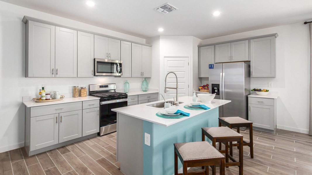 Furnished interior view inside a new home in Saguaro Bloom, Marana (Image 8).