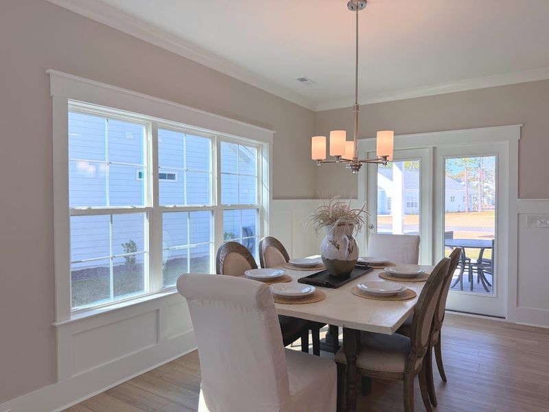 Furnished interior view inside a new home in Osprey Landing, Southport (Image 7).