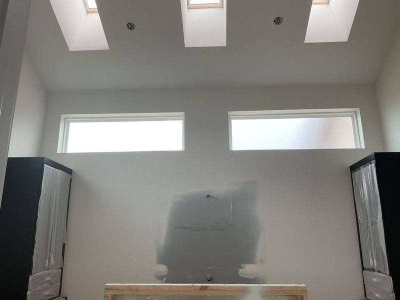 Detailed view of a skylight