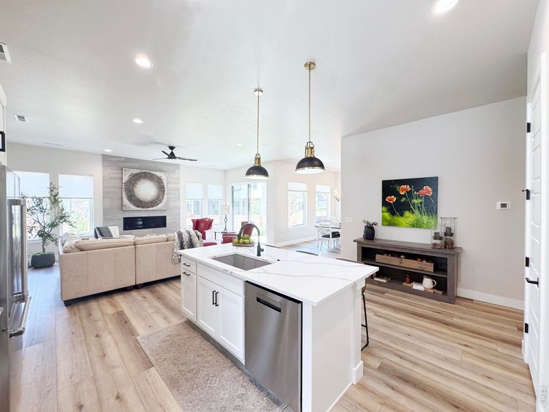 Furnished interior view inside a new home in , Windsor (Image 17).