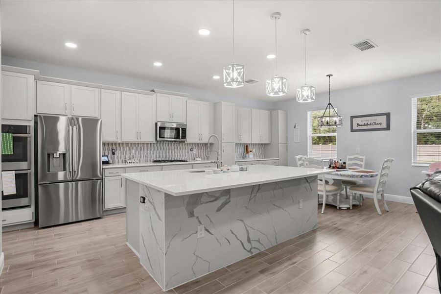 Furnished interior view inside a new home in Bargrove Estates, Mount Dora (Image 10). Furnished interior view inside a new home in Bargrove Estates, Mount Dora (Image 10).