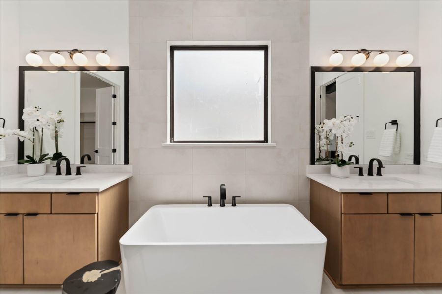 Furnished interior view inside a new home in , Houston (Image 5).