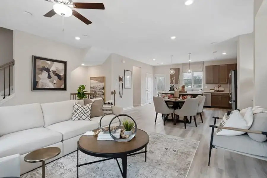 Furnished interior view inside a new home in Dreycott, Lawrenceville (Image 19).