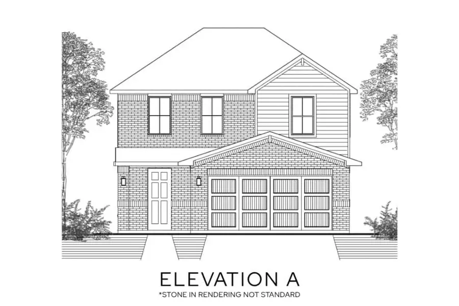 Representative rendering of the exterior for the The Windermere by Lillian Custom Homes (Image 3). Representative rendering of the exterior for the The Windermere by Lillian Custom Homes (Image 3).