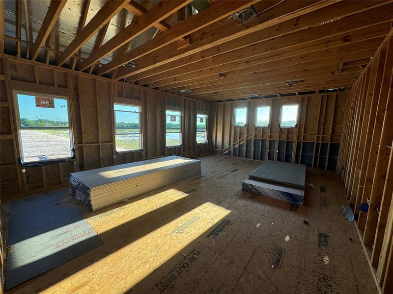 Game room featuring a wealth of natural light