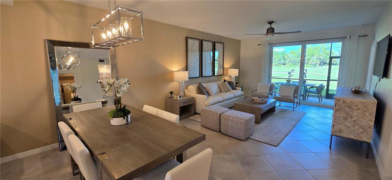 Furnished interior view inside a new home in , Venice (Image 3). Furnished interior view inside a new home in , Venice (Image 3).