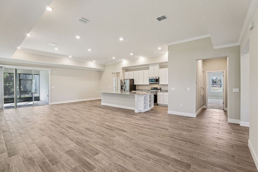 Spacious, unfurnished interior of a new home in Eagle Crest, Malabar (Image 13). Spacious, unfurnished interior of a new home in Eagle Crest, Malabar (Image 13).