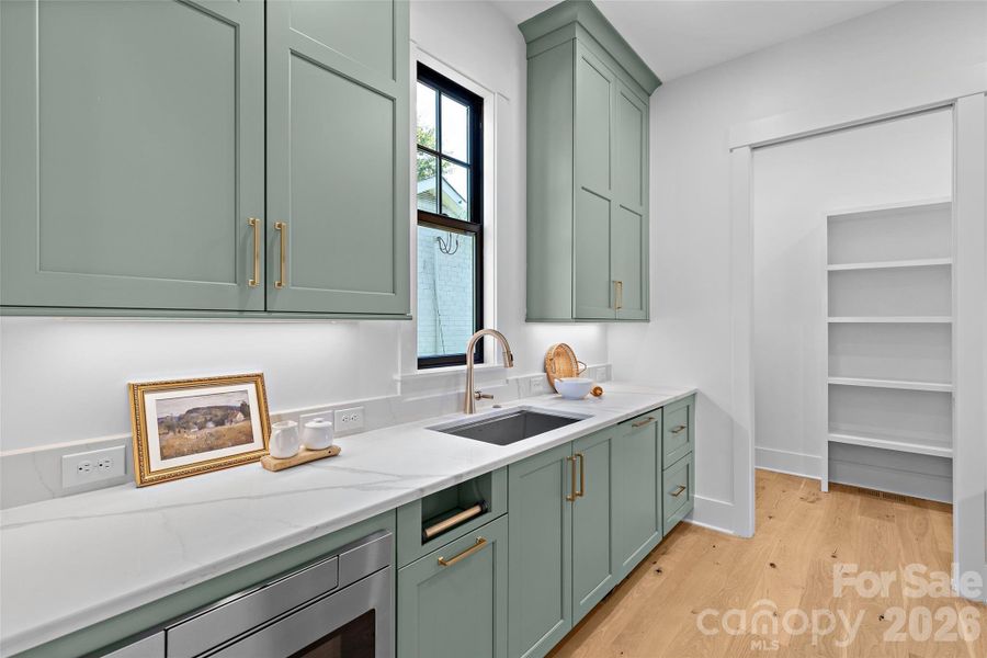 Furnished interior view inside a new home in , Charlotte (Image 12).