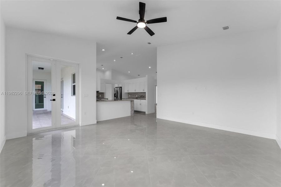 Spacious, unfurnished interior of a new home in , Miami (Image 16). Spacious, unfurnished interior of a new home in , Miami (Image 16).