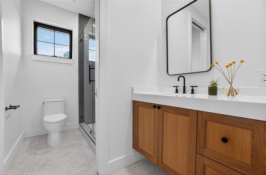 Furnished interior view inside a new home in , Dallas (Image 9).