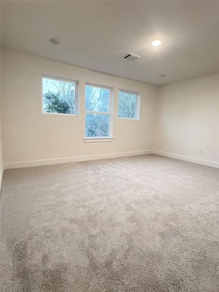 Another angle of upstairs flex space