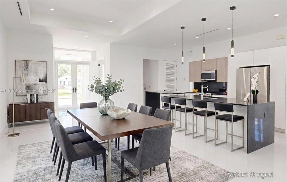 Furnished interior view inside a new home in , Naples (Image 5).