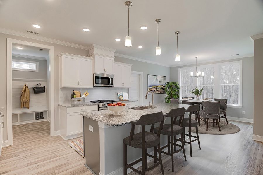 Representative furnished interior of a home built from the The Whitley by RobuckHomes in Baylee Ridge, Selma (Image 11). Representative furnished interior of a home built from the The Whitley by RobuckHomes in Baylee Ridge, Selma (Image 11).