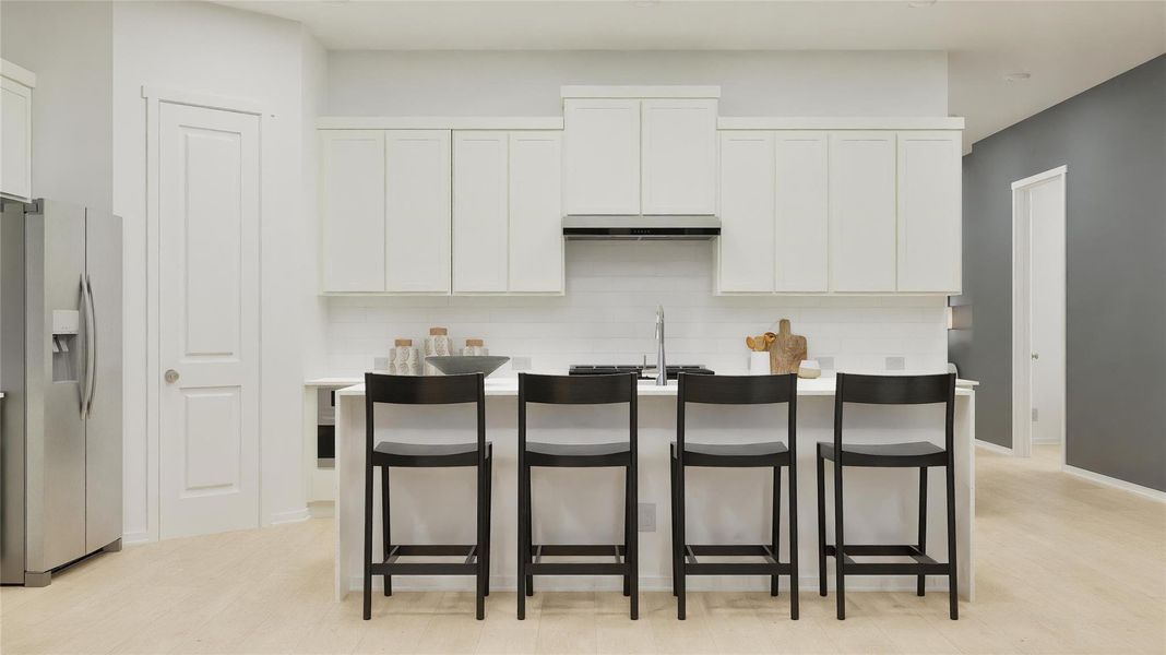 Furnished interior view inside a new home in Anniston, Katy (Image 13).
