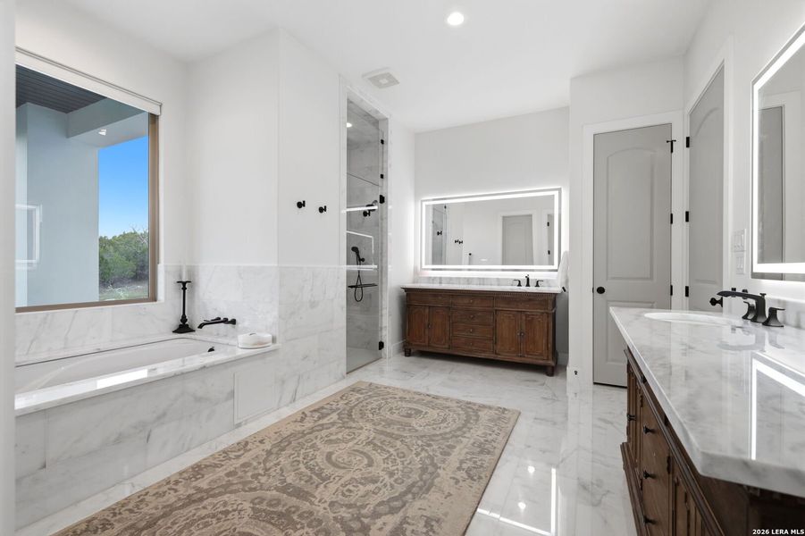 Furnished interior view inside a new home in , Boerne (Image 8).